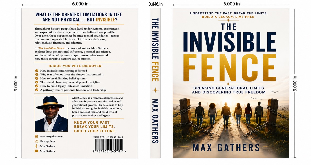 The Invisible Fence by Max Gathers book cover